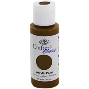 Farba akrylowa R&L Crafter's Choice 59ml, Brązowa/Transparent Brown